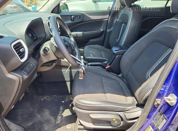 KMHRC8A34RU285566 2024 HYUNDAI VENUE Blue Սալոնի դիմացի տեսք