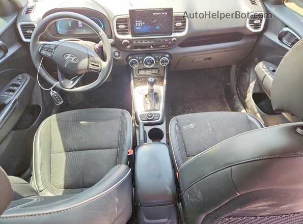 KMHRC8A34RU285566 2024 HYUNDAI VENUE Blue Առջևի վահանակի տեսք