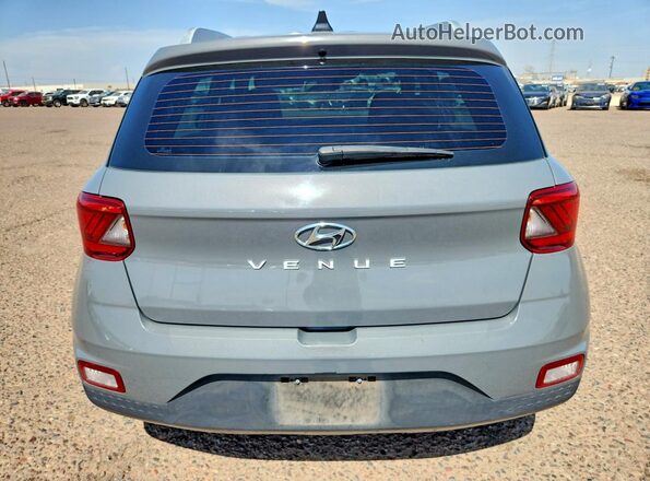 KMHRC8A35MU114009 2021 HYUNDAI VENUE Gray უკანა ხედი