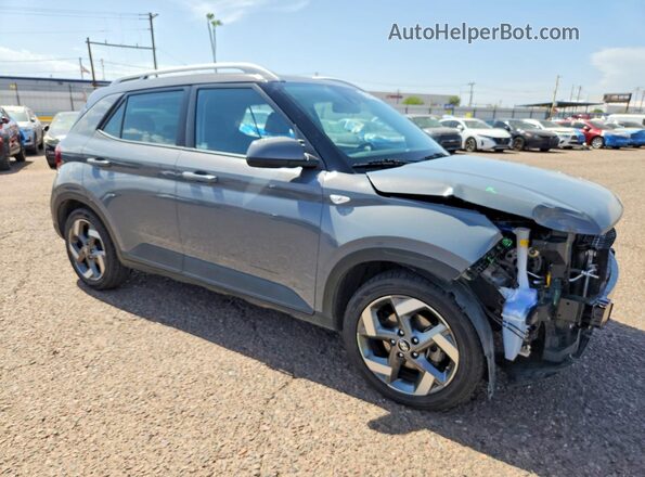 KMHRC8A35MU114009 2021 HYUNDAI VENUE Gray Առջևի աջ