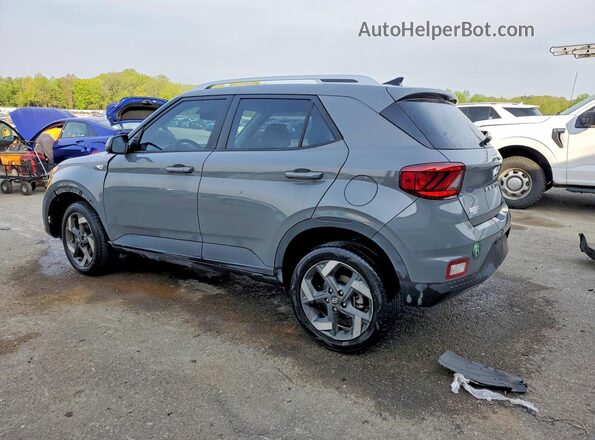 KMHRC8A35NU132835 2022 HYUNDAI VENUE Gray Rear left