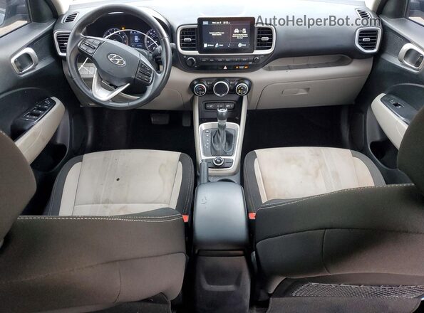 KMHRC8A35NU132835 2022 HYUNDAI VENUE Gray Dashboard view