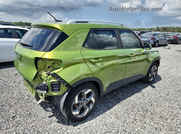 KMHRC8A35PU216009 2023 HYUNDAI VENUE Green Tył prawy