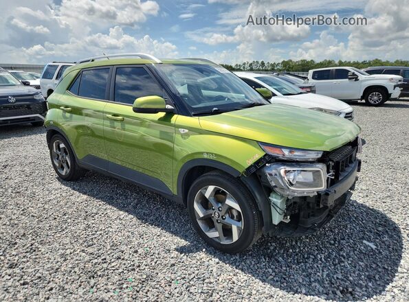 KMHRC8A35PU216009 2023 HYUNDAI VENUE Green Przód prawy