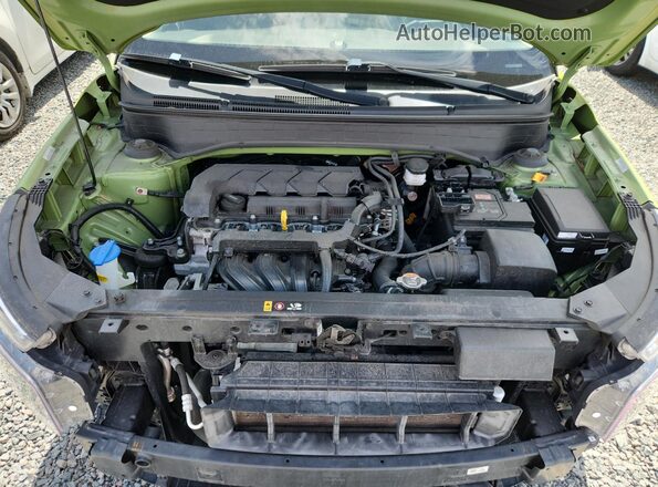 KMHRC8A35PU216009 2023 HYUNDAI VENUE Green Widok komory silnika