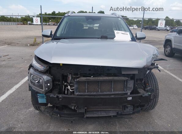 KMHRC8A35PU223574 2023 HYUNDAI VENUE Silver Rear interior view