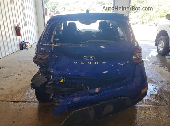 KMHRC8A35PU224465 2023 HYUNDAI VENUE Blue Rear view