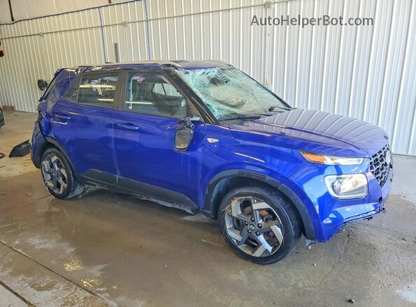 KMHRC8A35PU224465 2023 HYUNDAI VENUE Blue Front right