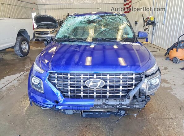 KMHRC8A35PU224465 2023 HYUNDAI VENUE Blue Front view