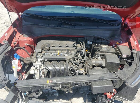KMHRC8A35SU413481 2025 HYUNDAI VENUE Red Widok komory silnika