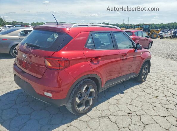 KMHRC8A35SU413481 2025 HYUNDAI VENUE Red Tył prawy