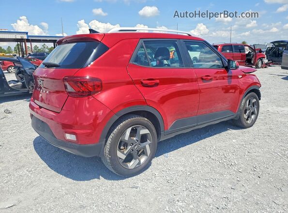 KMHRC8A36MU084759 2021 HYUNDAI VENUE Red Tył prawy