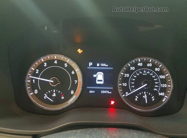 KMHRC8A36MU104704 2021 HYUNDAI VENUE Charcoal Instrument cluster view