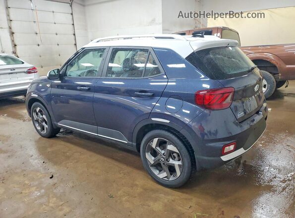 KMHRC8A36MU104704 2021 HYUNDAI VENUE Charcoal Rear left