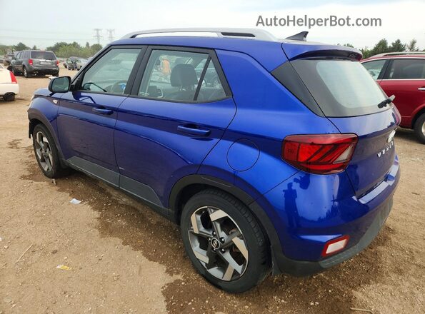 KMHRC8A36NU188251 2022 HYUNDAI VENUE Blue Задня ліва чверть