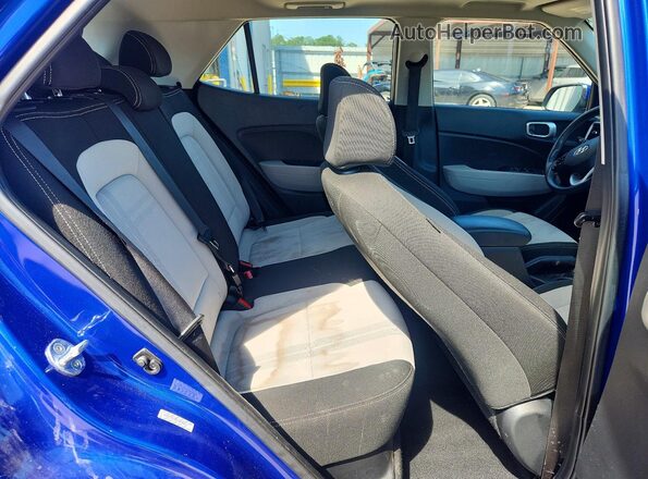 KMHRC8A36PU213071 2023 HYUNDAI VENUE Blue უკანა სავარძლების ხედი