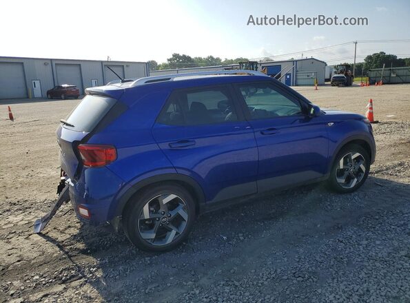KMHRC8A36PU219517 2023 HYUNDAI VENUE Синий Задняя правая четверть