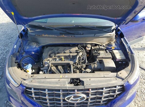 KMHRC8A36PU219517 2023 HYUNDAI VENUE Синий Вид подкапотного пространства