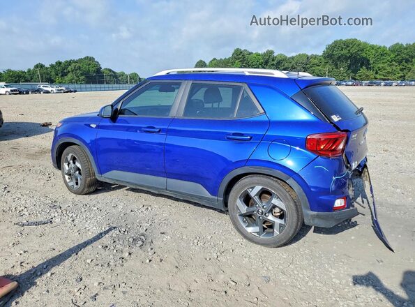 KMHRC8A36PU219517 2023 HYUNDAI VENUE Синий Задняя левая четверть