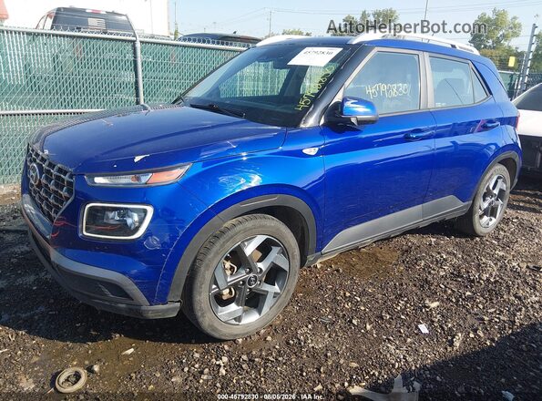 KMHRC8A36PU221414 2023 HYUNDAI VENUE Blue Front left