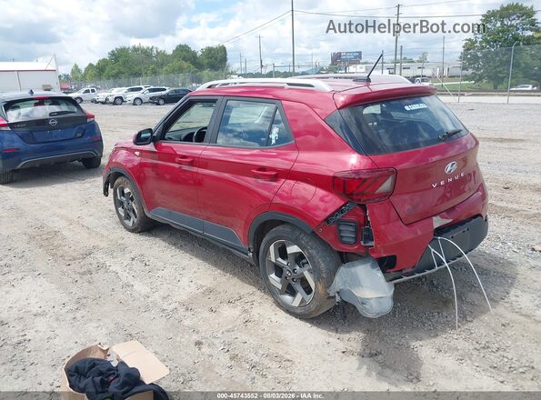 KMHRC8A36PU228752 2023 HYUNDAI VENUE Red Հետևի ձախ