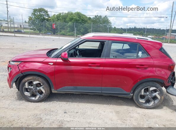 KMHRC8A36PU228752 2023 HYUNDAI VENUE Red Սալոնի 360 աստիճան տեսք