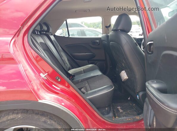 KMHRC8A36PU228752 2023 HYUNDAI VENUE Red VIN կոդի պիտակի տեսք