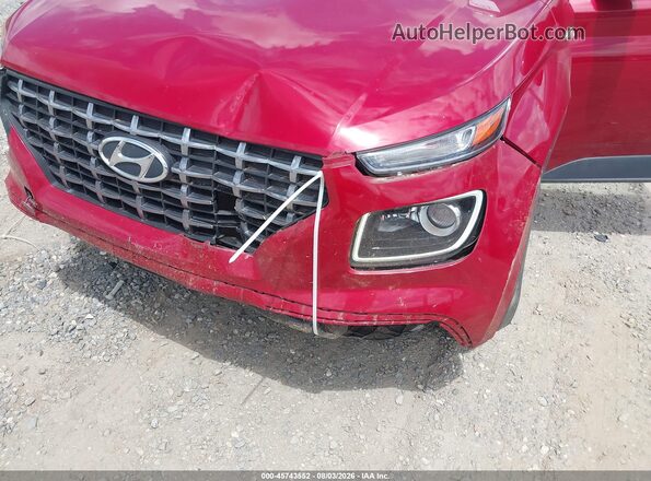 KMHRC8A36PU228752 2023 HYUNDAI VENUE Red Դիմացի տեսք