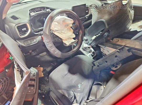 KMHRC8A36PU234423 2023 HYUNDAI VENUE Red Առջևի վահանակի տեսք