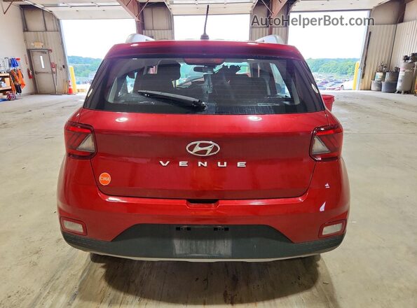 KMHRC8A36PU234423 2023 HYUNDAI VENUE Red Հետևի տեսք