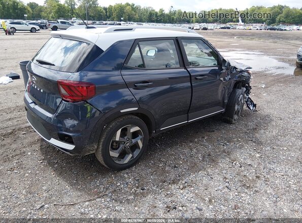 KMHRC8A36PU259774 2023 HYUNDAI VENUE Blue უკანა მარჯვენა