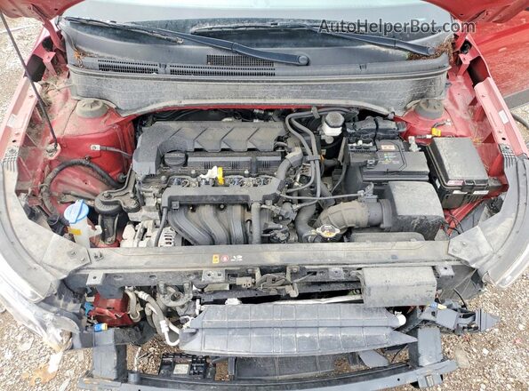 KMHRC8A36RU299999 2024 HYUNDAI VENUE Red Rear interior view