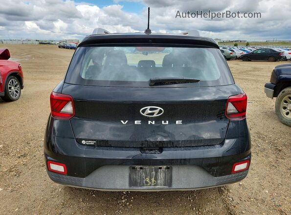 KMHRC8A36RU322195 2024 HYUNDAI VENUE Black Rear view