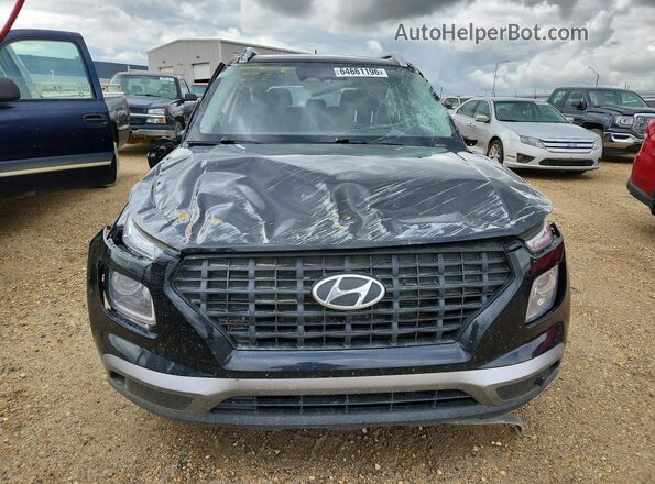 KMHRC8A36RU322195 2024 HYUNDAI VENUE Black Front view