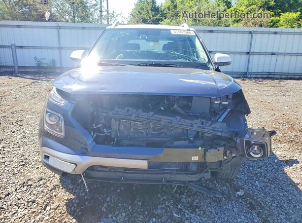 KMHRC8A36RU323881 2024 HYUNDAI VENUE Blue Front view