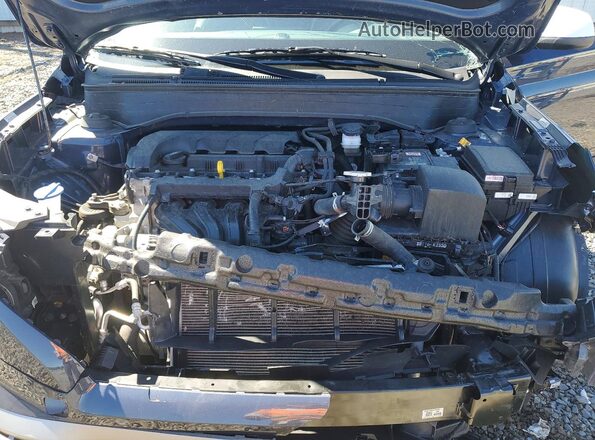 KMHRC8A36RU323881 2024 HYUNDAI VENUE Blue Engine compartment view