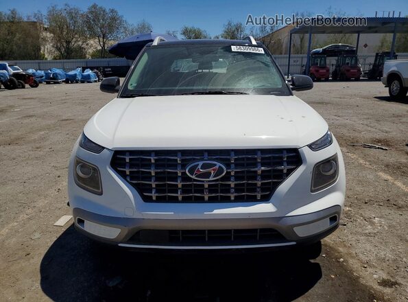 KMHRC8A36RU325971 2024 HYUNDAI VENUE White წინა ხედი
