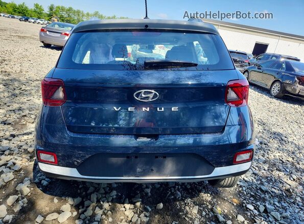 KMHRC8A36SU385562 2025 HYUNDAI VENUE Blue უკანა ხედი