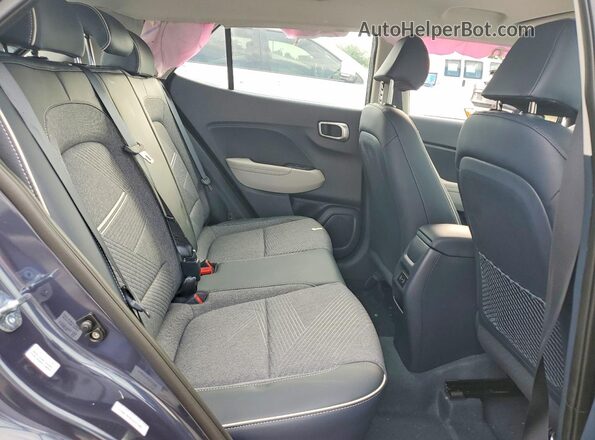 KMHRC8A36TU447205 2026 HYUNDAI VENUE Blue Vista de los asientos traseros