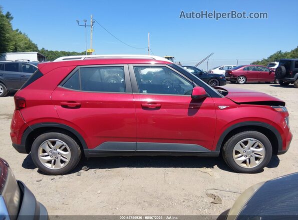 KMHRC8A37LU040719 2020 HYUNDAI VENUE Красный Вид задней части салона
