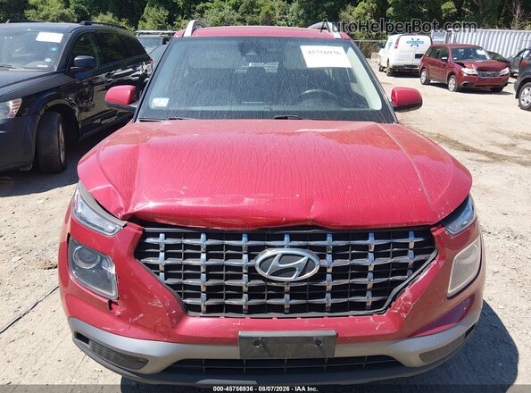 KMHRC8A37LU040719 2020 HYUNDAI VENUE Красный Вид щитка приборов