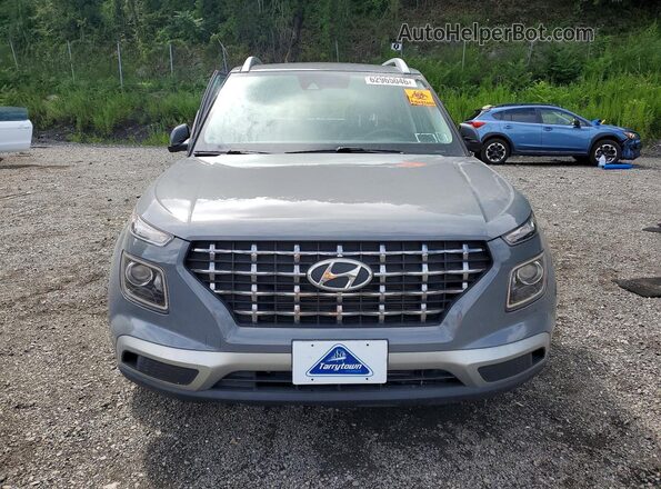 KMHRC8A37LU041188 2020 HYUNDAI VENUE Gray წინა ხედი