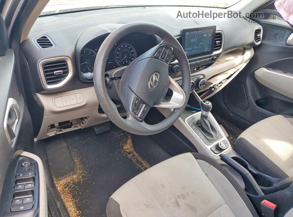 KMHRC8A37LU041188 2020 HYUNDAI VENUE Gray წინა პანელის ხედი
