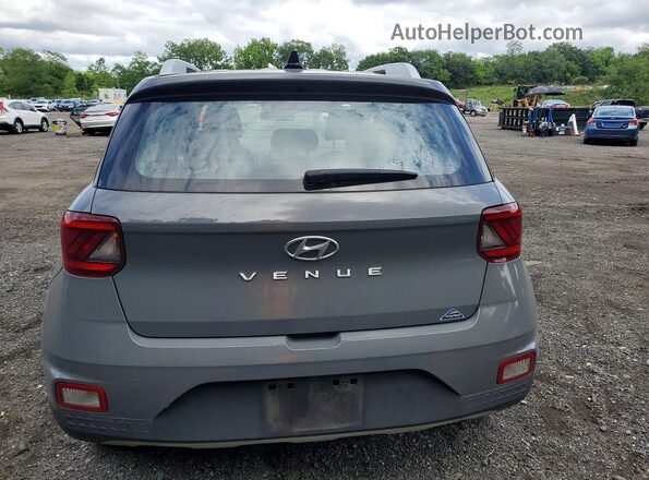 KMHRC8A37LU041188 2020 HYUNDAI VENUE Gray უკანა ხედი