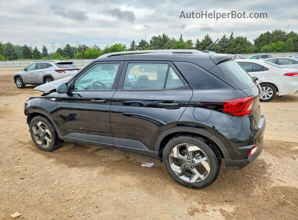 KMHRC8A37RU292883 2024 HYUNDAI VENUE Black Задня ліва чверть