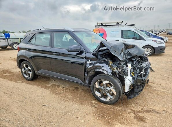 KMHRC8A37RU292883 2024 HYUNDAI VENUE Black Передня права чверть