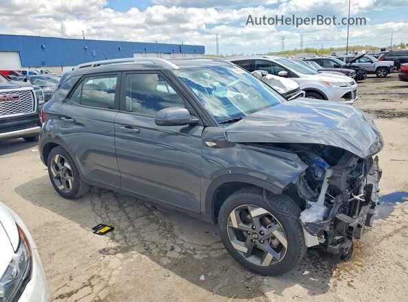 KMHRC8A37RU309357 2024 HYUNDAI VENUE Gray Delantero derecho