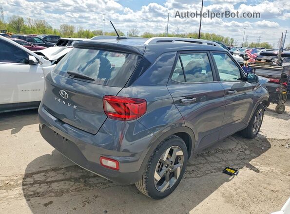 KMHRC8A37RU309357 2024 HYUNDAI VENUE Gray Trasero derecho