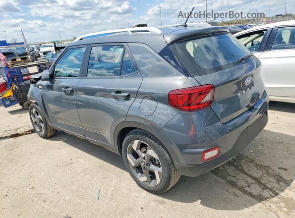 KMHRC8A37RU309357 2024 HYUNDAI VENUE Gray Trasero izquierdo
