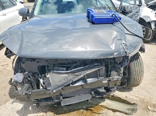 KMHRC8A37RU309357 2024 HYUNDAI VENUE Gray Vista del compartimento del motor